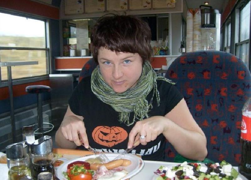 Miłośniczka dobrego jedzenia i wina ha ha ha